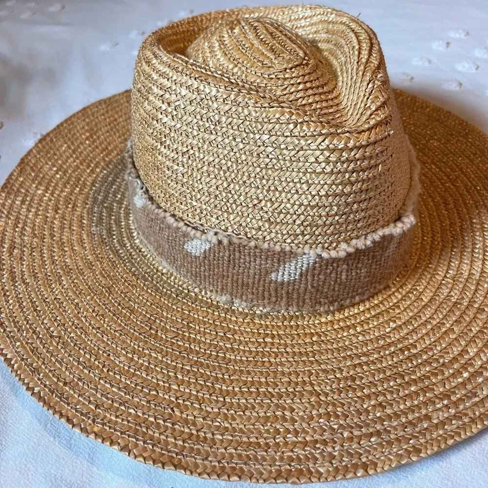 BRIXTON woven sun hat with band - Picture 1 of 3